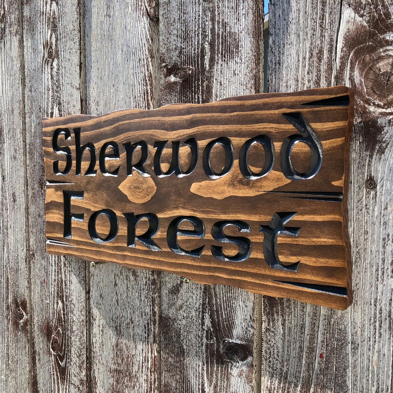 Custom Carved Wood Sign: Cabin, Camp, Lake House Decor