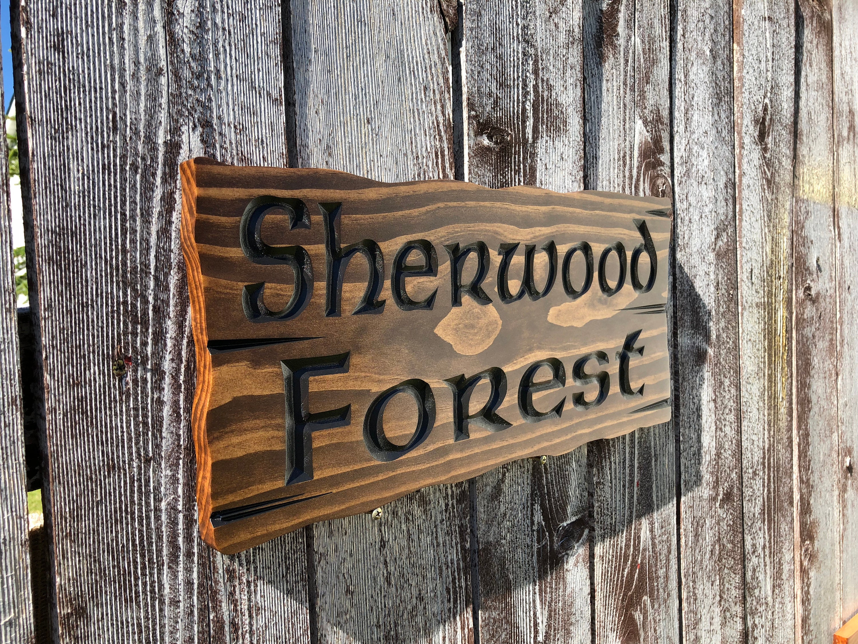 Custom Carved Wood Sign: Cabin, Camp, Lake House Decor