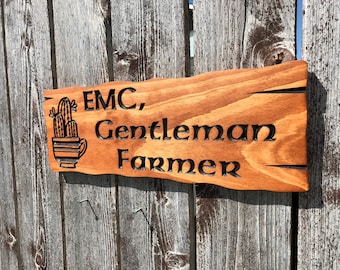 Custom Carved Wood Sign: Personalized Family Name, Cabin, Lakehouse