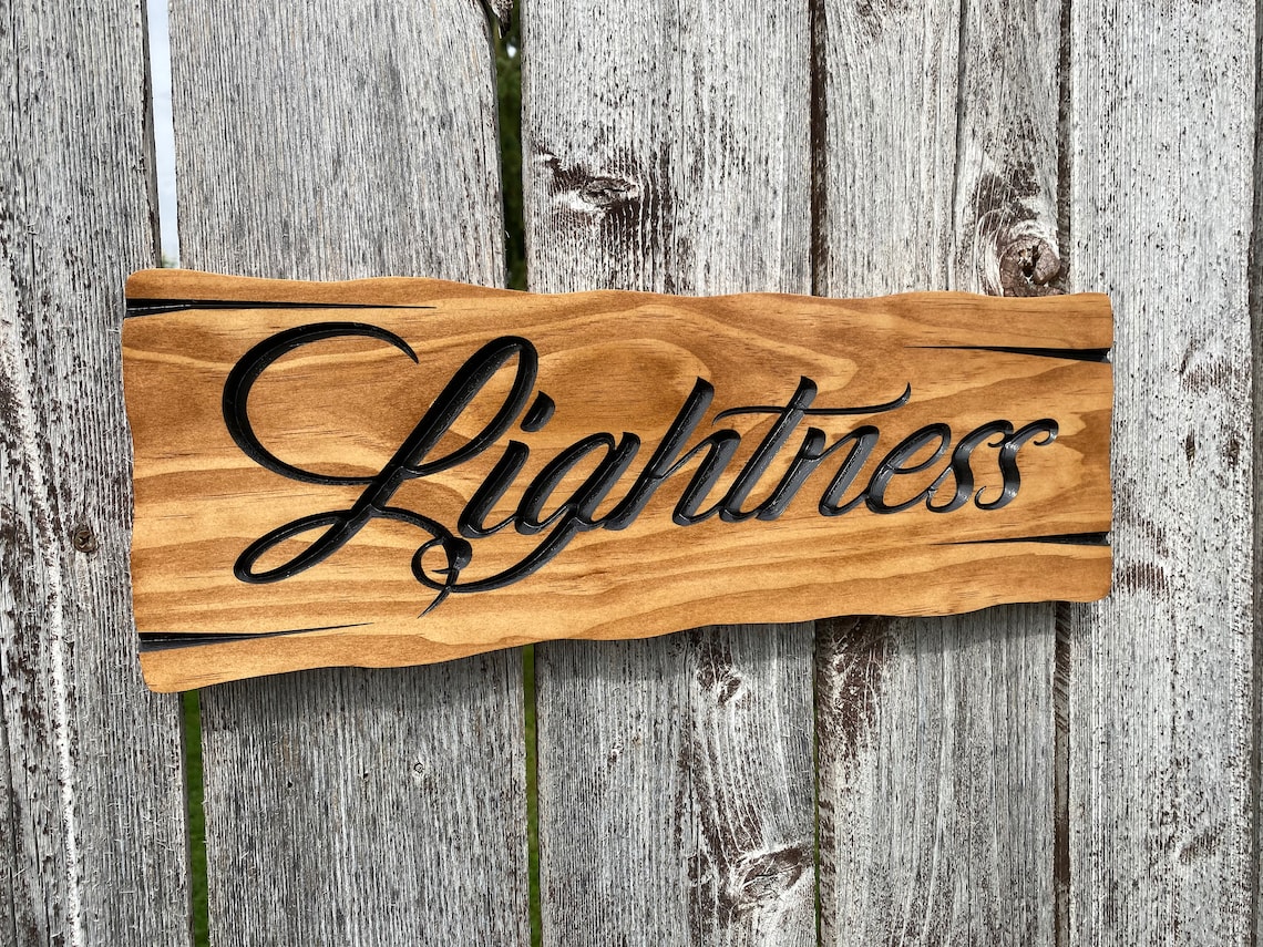 Personalized Brushwood Name Sign