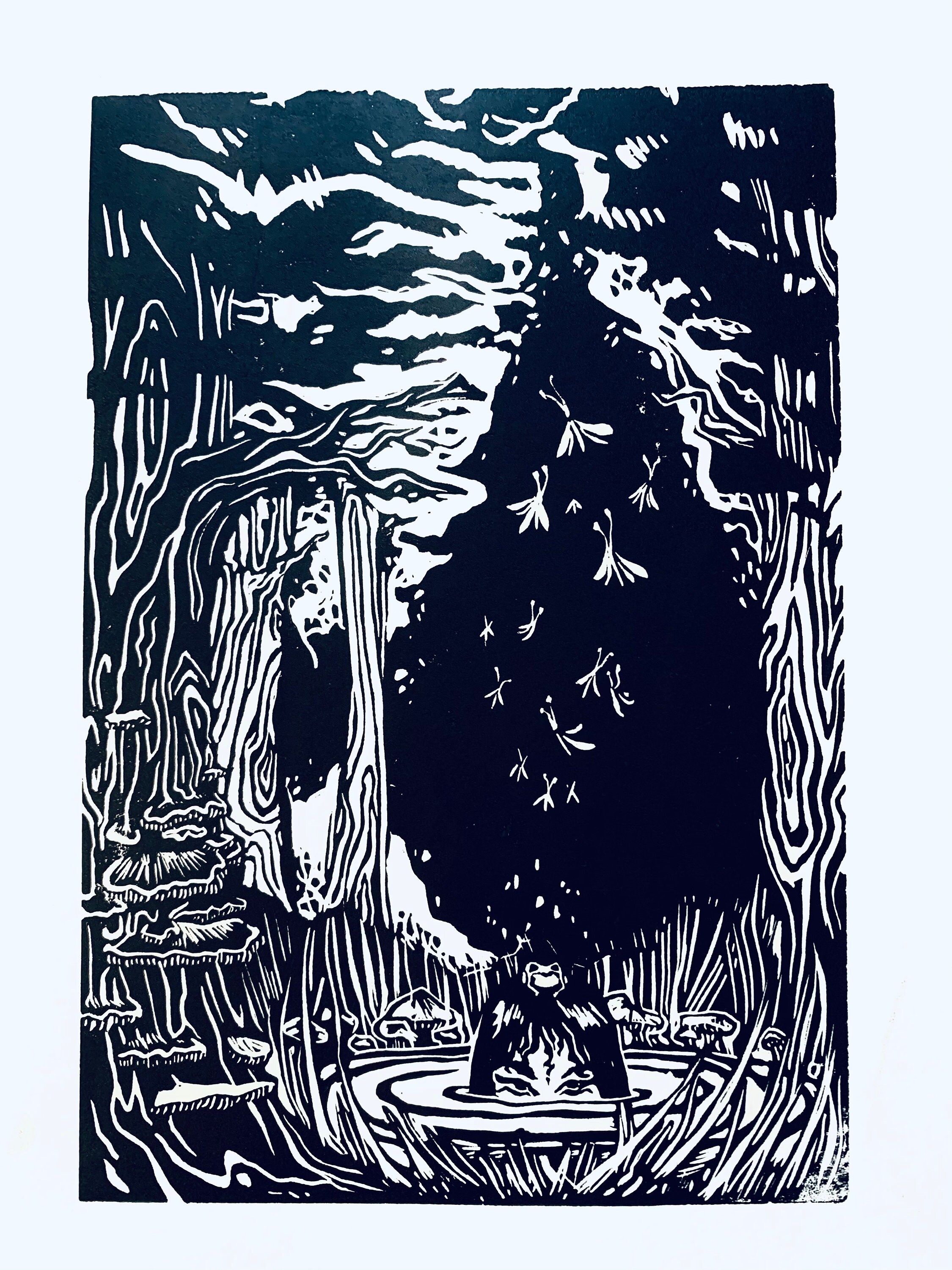 Swamp woman print  etsy