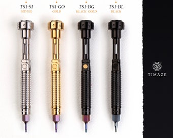 Timaze：TS1 - Titanium Foldable Mini Screwdriver