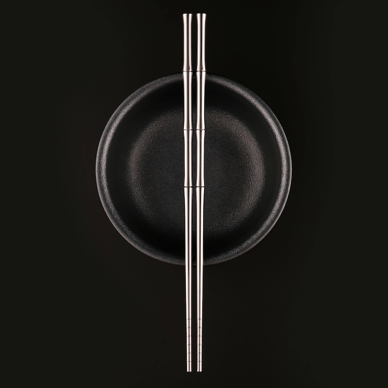 TIMAZE: TTi-068 Titanium Chopsticks 2.0 image 4