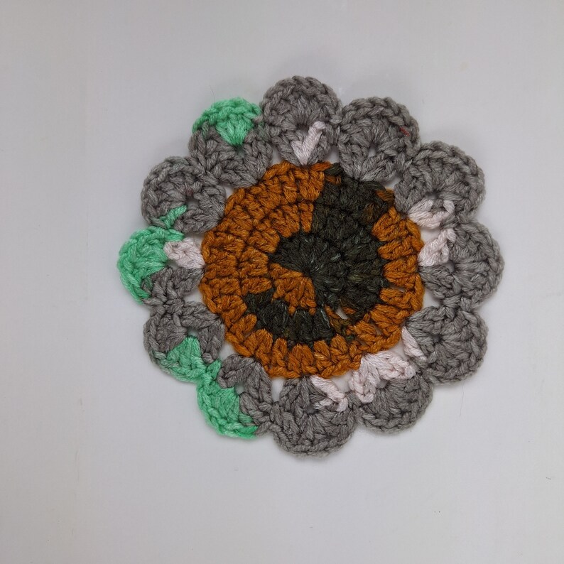 bimiworks Crochet Flower Coasters - Thumbnail 4