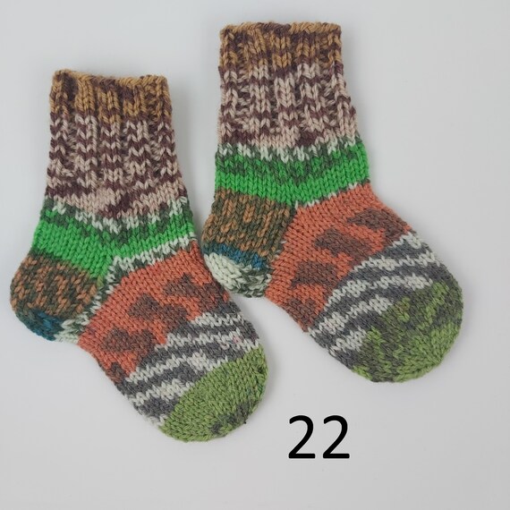 Baby Toddler Children 12 18 Month Old Wool Socks 14 Cm Long Foot Handknitted Baby Children Socks Handmade Socks Wool Socks Warm Socks Etsy UK