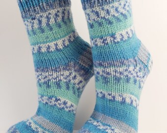 Wool Socks Hand Knit Unisex Socks Winter Socks Knitted Socks Ready to ship