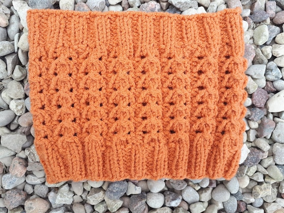 Women Knit Warm Merino Orange Headband Knit Headband Ear  display picture 1