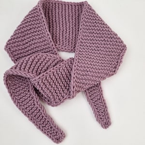 Handmade Wool Small Sophie Scarf,Small Neckerchief Scarf