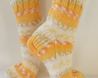 Wool socks Hand knit unisex socks Womens winter socks Knitted socks Women socks