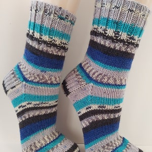 Wool socks Hand knit thich socks Womens winter socks Knitted socks Mens socks