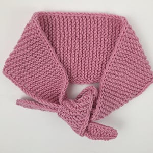 Handmade Wool Small Sophie Scarf,Small Neckerchief Scarf