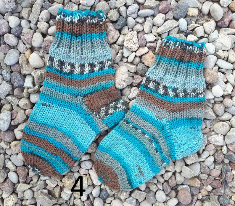 Baby children wool socks 16 cm Hand knitted baby children socks Handmade socks Wool socks Warm socks 4-6 year old children 16 cm long foot