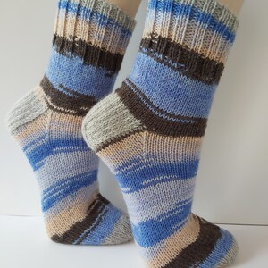 Wool socks Hand knit unisex socks Womens winter socks Knitted socks Women socks