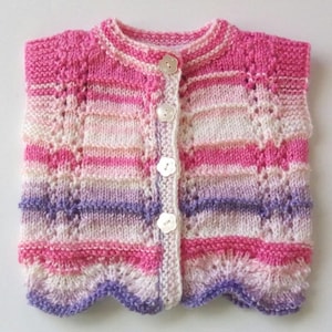 Knitted Baby Boy Girl Toddler Merino Vest Tank Top Vest Sleevles Sweater Baby Yarn