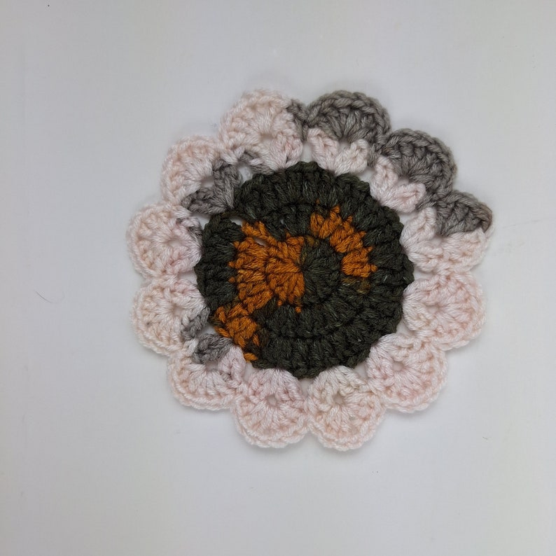 bimiworks Crochet Flower Coasters - Thumbnail 3