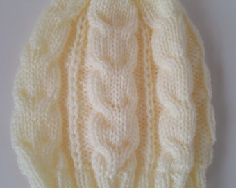 Woman handmade slouchy beanie Vegan hat  Winter hat Ready to ship