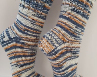 Wool socks Hand knit unisex socks Womens winter socks Knitted socks Women socks