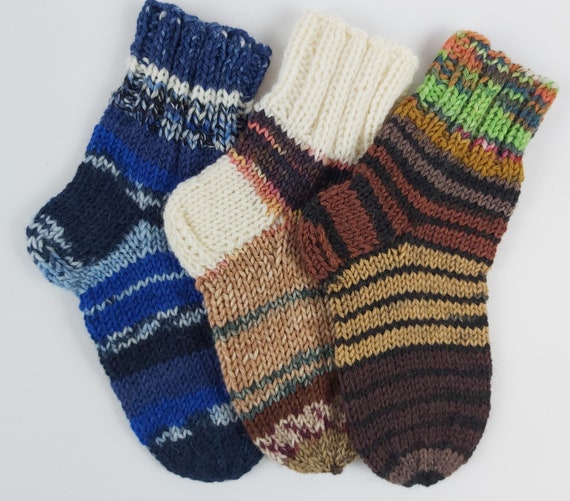 Lot De 3 Paires De Chaussettes Homme - Laine Et Angora - Taille 40-46 - NEUF