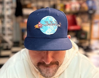 EMBROIDERED Santa SnapBack hat