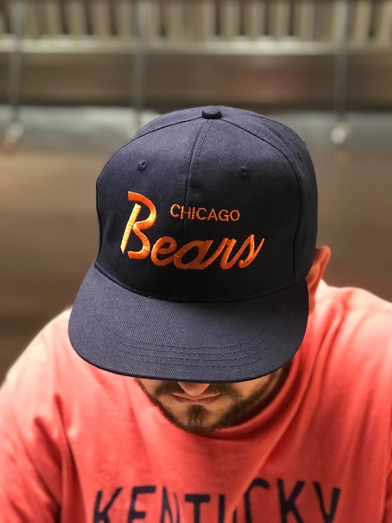 Vintage Chicago Bears SnapBack Hat Cap 90s Christmas Vacation  Etsy
