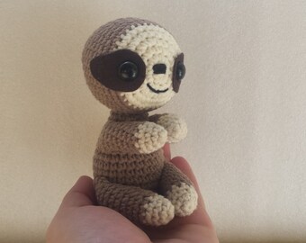 Sloth, Crochet sloth, Stuffed sloth, Baby sloth, Sloth stuffed animal, Cute sloth, Sloth Amigurumi, Gift For Her, Sloth Toy, Cute Gifts