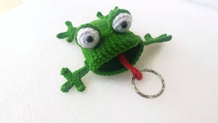 Key Cover Frog Key Holder Key Cozy Frog Key Pouches Key - Etsy