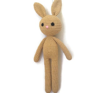 Crochet Bunny LUCKY, a Crochet Toy for a Newborn or Child Gift, Newborn  Photo Prop or Photo Session 