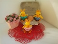 Crochet Easter Chick: Handmade Acrylic Yarn Decoration product logo