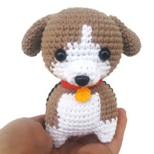 Beagle Amigurumi: Crochet Dog Stuffed Animal, Dog Lover Gift