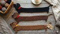Crochet Dachshund Bookmark: Handmade Puppy Dog Page Marker product logo