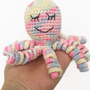 Crochet octopus Octopus for preemie Octopus Toy Preemie octopus Octopus Plush Baby Gift Newborn Octopus Toy baby shower gift sea creature