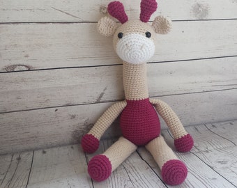 Crochet giraffe, Plush toy, Giraffe stuffed animal, Crochet Giraffe Gift, Jungle Baby Shower, Giraffe Nursery, Baby shower gift, Childs toy