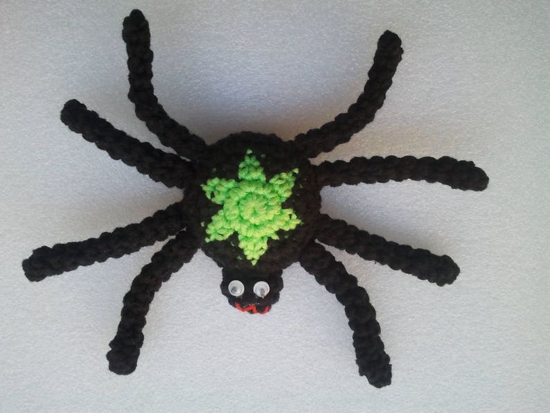 Crochet Colourful Spider Spider Soft Toy Crochet Spider - Etsy