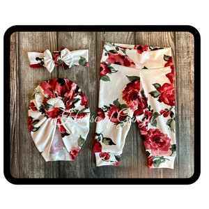 Baby Leggings and Headwear