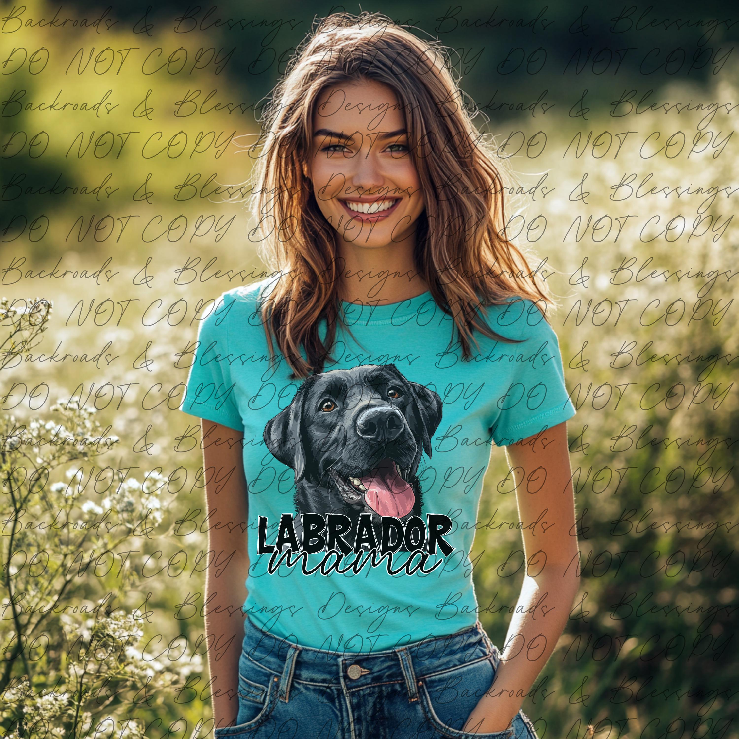 Labrador Retriever Dog Mom PNG, Dog Design, Dog Lover Sublimation ...