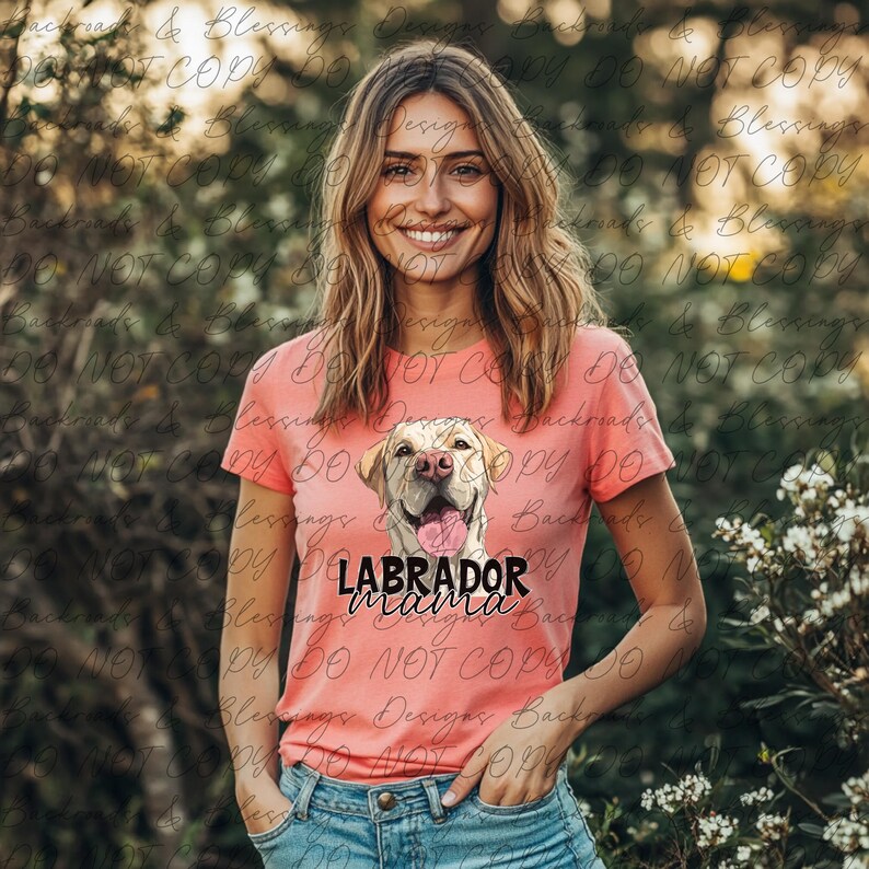 Labrador Retriever Dog Mom PNG, Dog Design, Dog Lover Sublimation ...