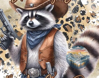 Strawberry Jams But My Glock Don't Png, Funny Sarcastic Raccoon Shirts, Sublimation Designs