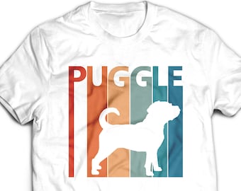 Puggle Shirt for Women and Men, Puggle Gift Tshirt, dog t shirt, t-shirt for dad, mom, owner tee #1838