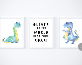 Dinosaur Decor Etsy