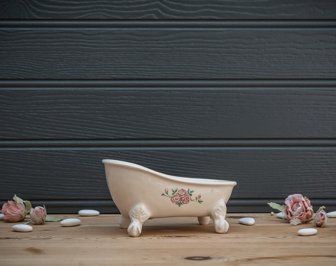 Vintage Style Bath Soap Dish Etsy