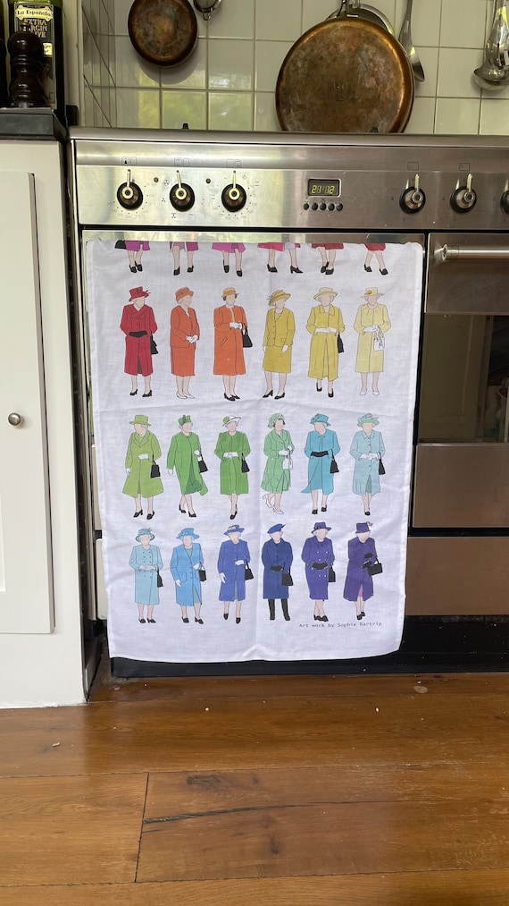 Design Imports Rainbow Kitchen Towels & Dishcloths - Set of 6