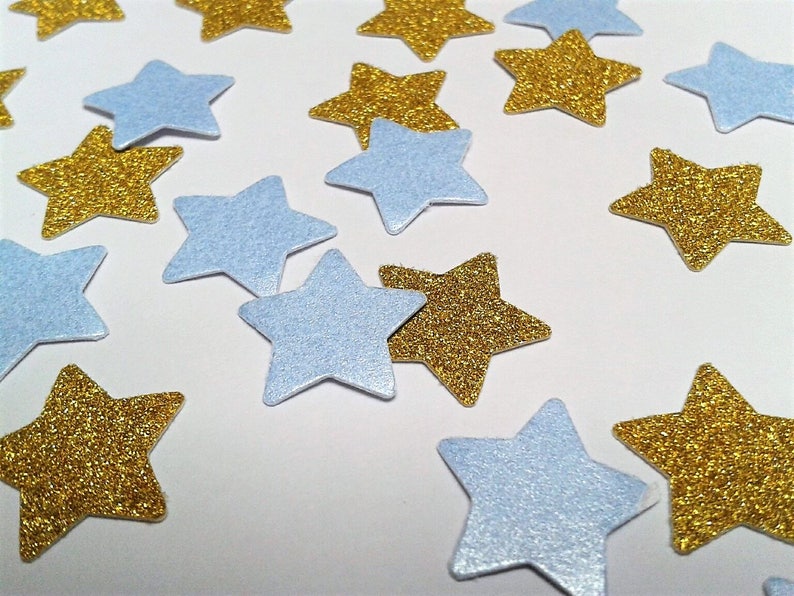 Anniversary Party Table decoration Baby shower Engagement Wedding Christening Star table confetti Birthday Gender reveal