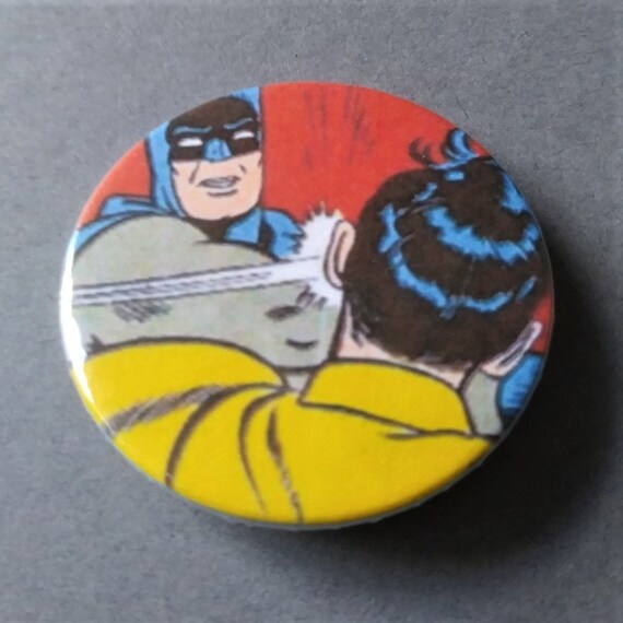 Batman Batmite Pinback Button Retro DC 25mm Comic Badges