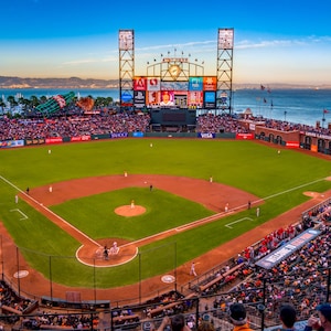 View of the Bay from AT&T Park (San Francisco, CA)