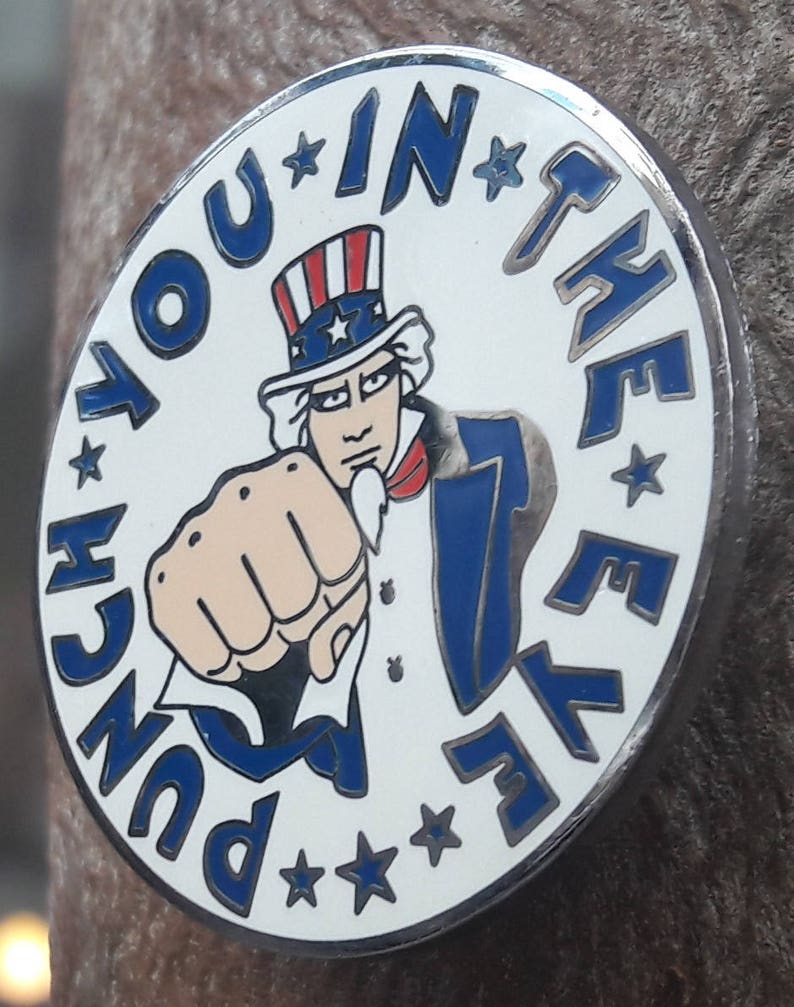 Punch You in the Eye Phish Pin PYITE Phish Pin Wilson Pin FREE Etsy