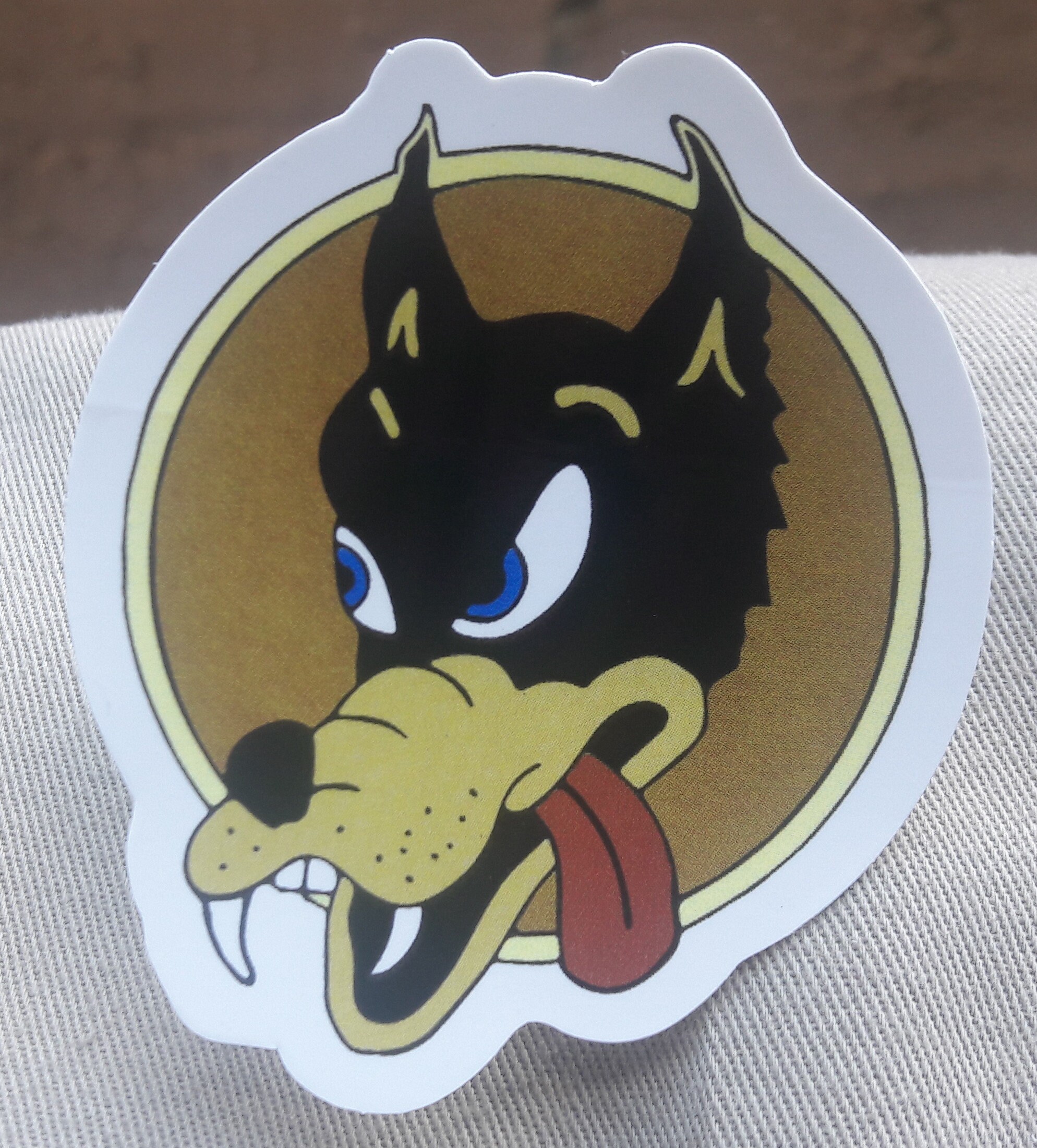 Dire Wolf Sticker Jerry Garcia Guitar Sticker Grateful Dead Etsy