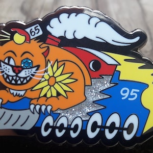 China Cat Sunflower Into I Know You Rider Pin Grateful Dead Pin China Cat Pin FREE SHIPPING