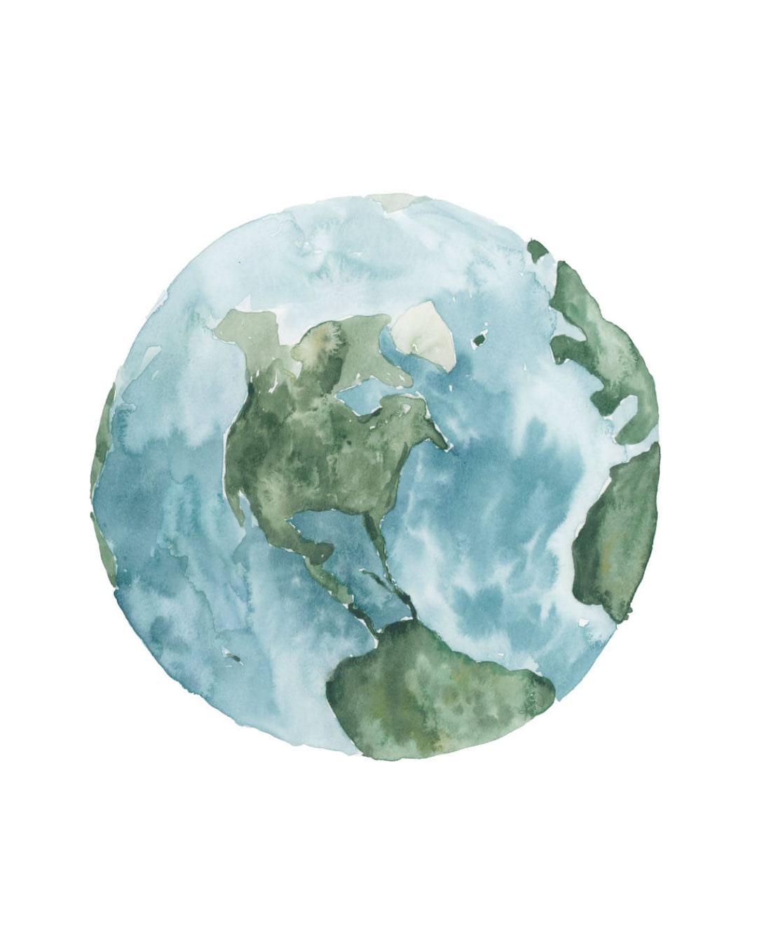 ワールドレップサービス　アースカード　新品未開封　EARTH CARD Watercolor Earth Printable - Etsy