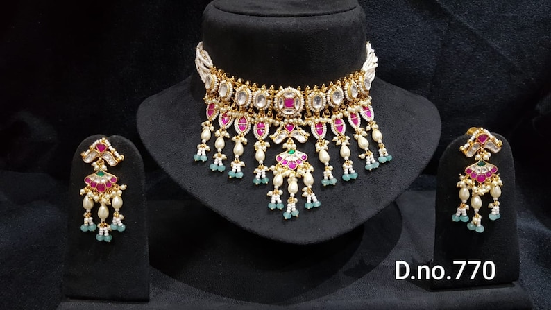partywear jewelry Premium Quality Bridal fash kundan Bargain sale Ahemdabadi Limited time cheap sale
