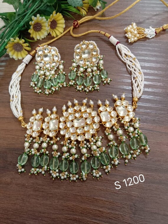 Pachi Kundan Jewellery Online/ Necklace 